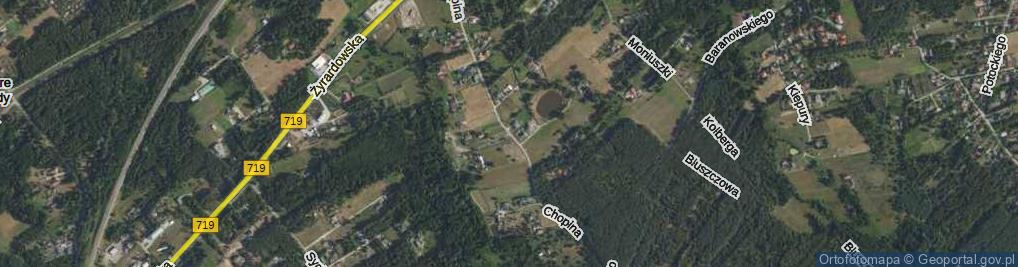 Zdjęcie satelitarne Chopina Fryderyka ul.